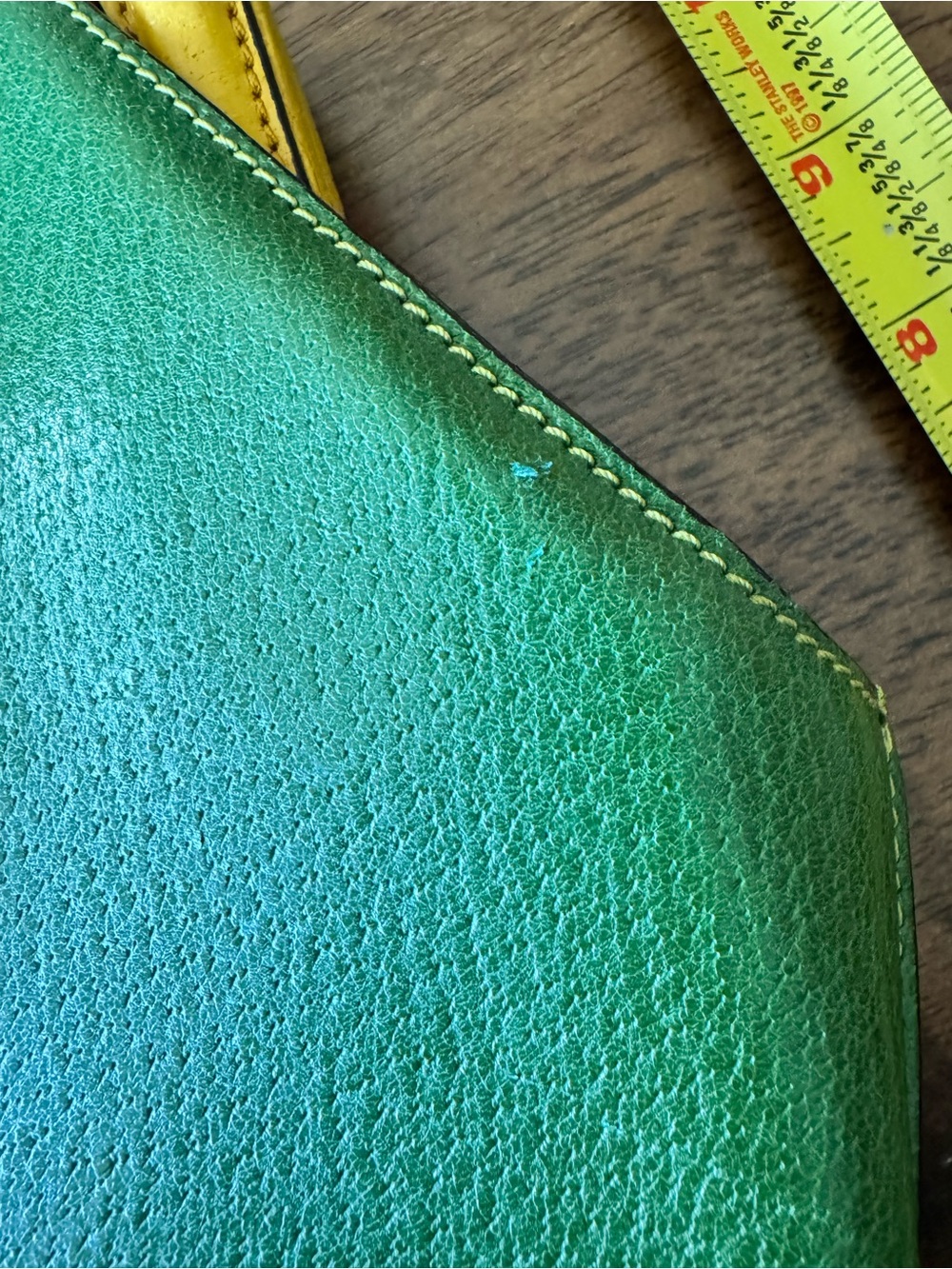 RARE Vintage Moschino Redwall Heart Handle Bag 90s Colorblock Leather Novelty - Picture 10 of 16